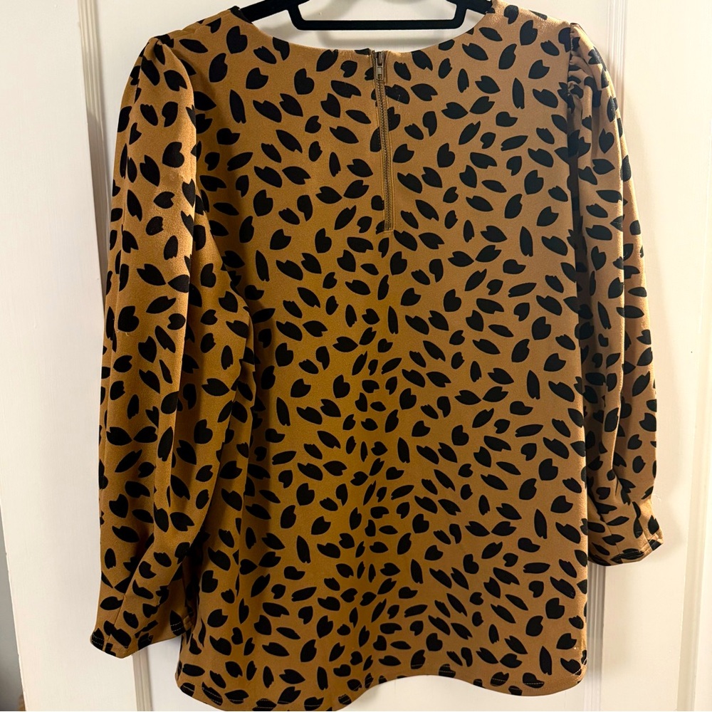 Melloday print top size large